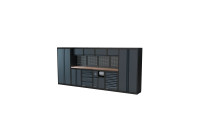 Configuration Sonic NEXT MSS, hauteur du plan de travail en bois : 4524 mm