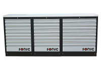 MSS 26 "/ 34" installation basse avec 27 tiroirs (acier inoxydable)