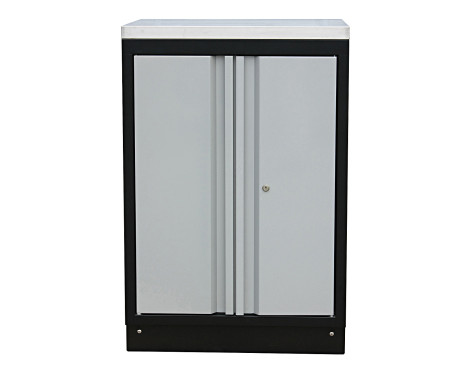 MSS 26 "Armoire de rangement avec dessus en acier inoxydable