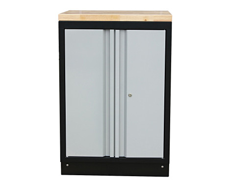 MSS 26 "Armoire de rangement avec dessus en bois