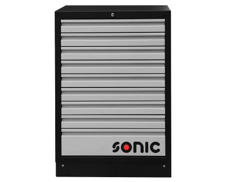 MSS 26 "Commode 9 tiroirs sans tablette supérieure
