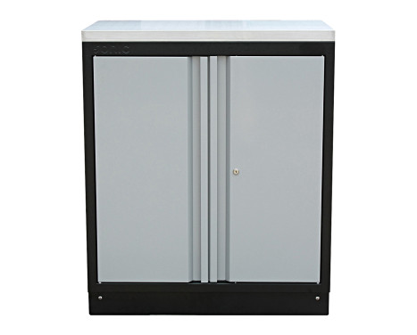 MSS 34 "Armoire de rangement avec dessus en acier inoxydable