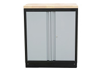 MSS 34 "Armoire de rangement avec dessus en bois