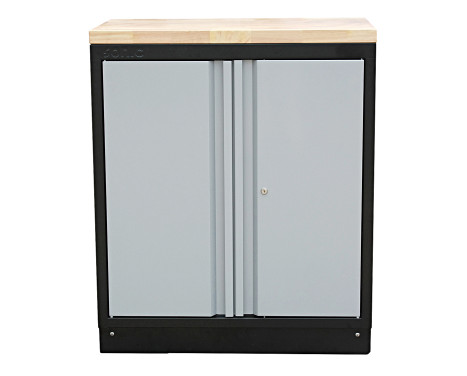 MSS 34 "Armoire de rangement avec dessus en bois