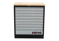 MSS 34 "Commode 9 tiroirs avec dessus en bois