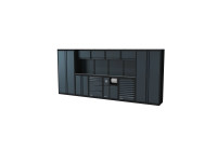 Plan de travail en acier inoxydable Sonic NEXT MSS, hauteur 4524 mm