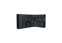 Plan de travail en acier inoxydable Sonic NEXT MSS, hauteur 5026 mm