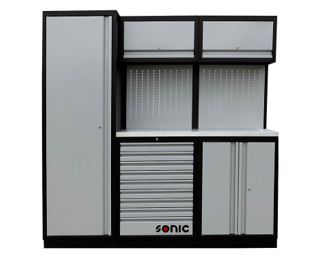 Poste de travail MSS 196cm (plateau inox)
