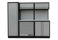 Poste de travail MSS 230cm (plateau inox)