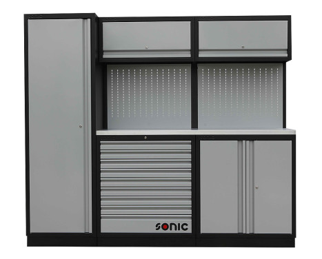 Poste de travail MSS 230cm (plateau inox)