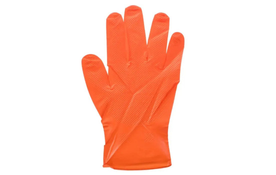 Rooks Gants jetables orange, taille L, lot de 50 pièces, Image 2