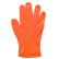 Rooks Gants jetables orange Taille M, lot de 100, Vignette 2