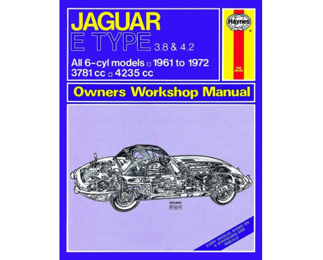 Haynes Manuel d'atelier Jaguar E Type (1961-1972) réimpression classique