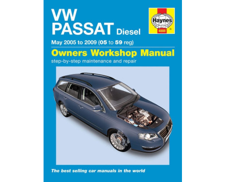 Haynes Workshop manual VW Passat diesel (Juin 2005-2010)