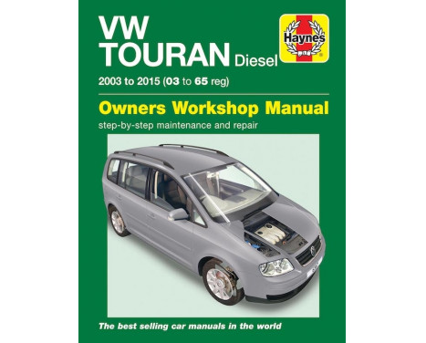 Haynes Workshop manuel VW Touran diesel (2003-2015)