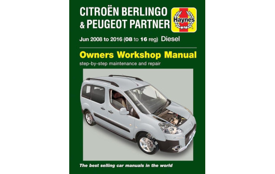 Manuel d'atelier Haynes Citroën Berlingo & Peugeot Partner (2008-2016)