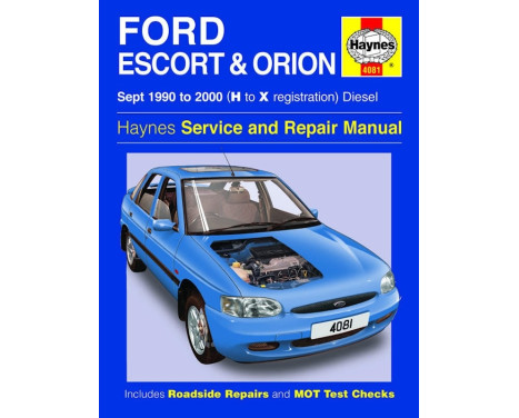 Manuel d'atelier Haynes Ford Escort & Orion Diesel (Sept 1990-2000)