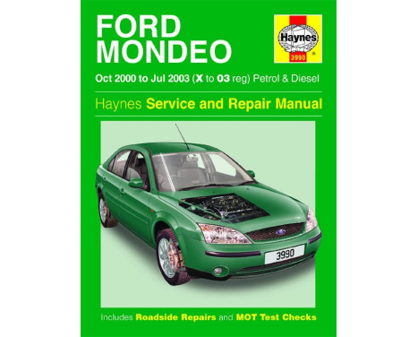 Manuel d'atelier Haynes Ford Mondeo Essence & Diesel (Oct 2000-Jul 2003)