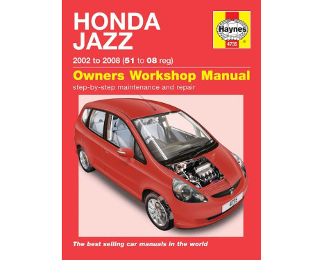 Manuel d'atelier Haynes Honda Jazz (2002-2008)