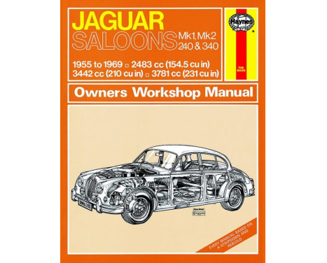 Manuel d'atelier Haynes Jaguar MkI & II, 240 & 340 (1955-1969)