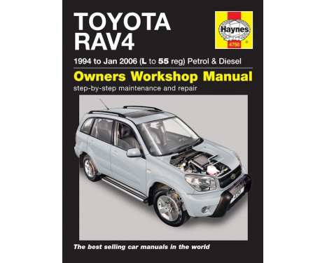 Manuel d'atelier Haynes Toyota RAV4 Essence & Diesel (1994-Jan 2006)