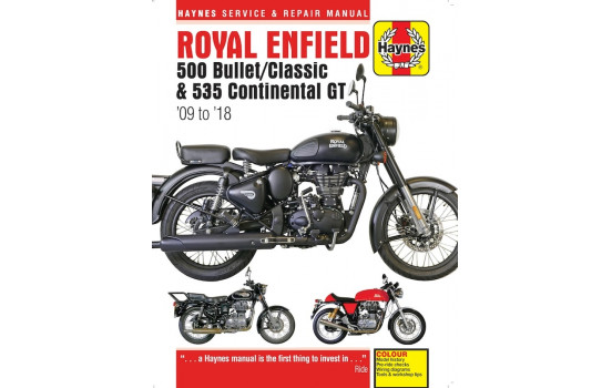 Royal Enfield 500 Bullet / Classic et 535 Continental GT (09-18)