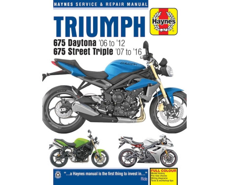 Triumph 675 Daytona & StreetTriple (06-16)
