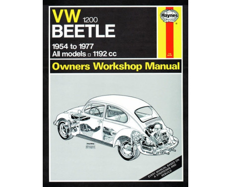 Haynes Atelier manuel VW Coccinelle 1200 (1954 - 1977)
