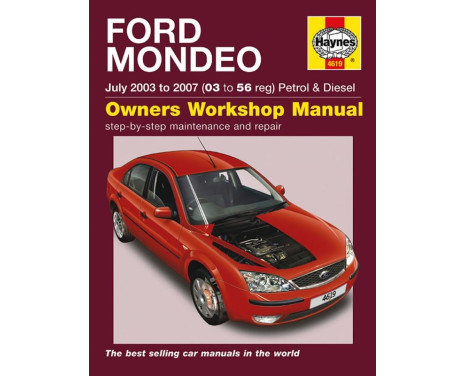 Haynes Manuel d'atelier Ford Mondeo Essence & Diesel (Jul 2003-2007)