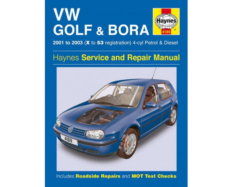 Haynes Manuel d'atelier VW Golf & Bora 4-cyl. essence et diesel (2001-2003)