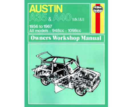 Haynes Manuel d’atelier Austin A35 & A40 1956-1967 réimpression classique