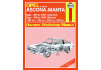 Haynes Manuel d’atelier Opel Ascona & Manta (Sept 75 - 88) réimpression classique