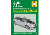 Haynes Workshop manual Audi A3 (Avril 2008 - Août 2012)