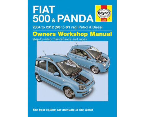 Haynes Workshop manual Fiat 500 & Panda (2004-2012)