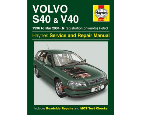 Haynes Workshop manual Volvo S40 & V40 Essence (1996 - Mars 2004)