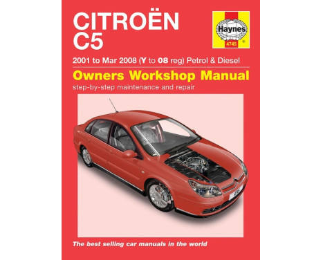 Manuel d'atelier Haynes Citroën C5 Essence & Diesel (2001-Mars 2008)