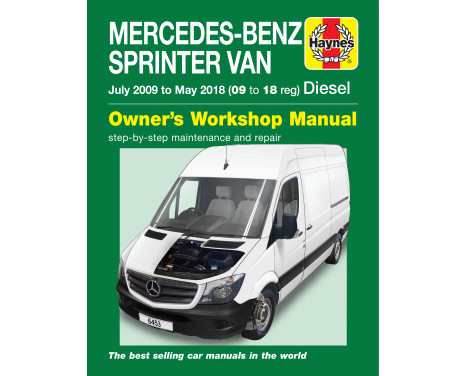 Manuel d'atelier Haynes Mercedes Benz Sprinter fourgons diesel 2009 à 2018