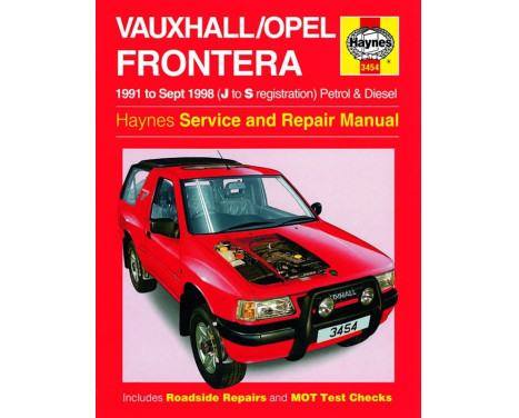 Manuel d'atelier Haynes Opel Frontera Essence & Diesel (1991-1998)