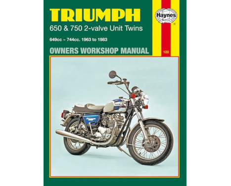 Jumelles Triumph 650 et 750 à 2 soupapes (63 - 83)