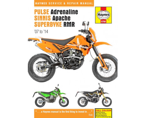 Pulse / LEXMOTO Adrénaline, Sinnis Apache, Superbyke RMR (07 - 14)