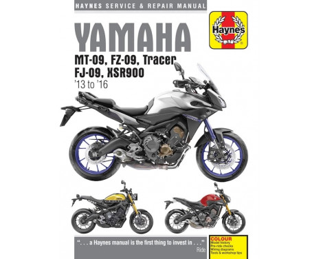Yamaha MT-09, FZ-09, Tracer FJ-09 et XSR900 (13-16)