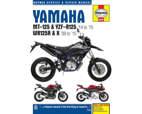 Yamaha MT-125, YZF-R125 (14-15) WR125R / X (09-15)