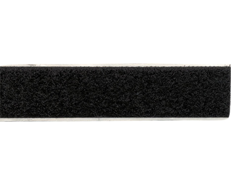 Velcro largeur 20 mm / longueur 25 mètres Noir - soie douce