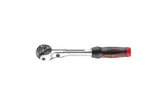Clé à cliquet flexible réversible Force 1/4" 72 dents 148 mm L