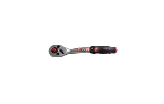 Clé à cliquet réversible Force 1/4" courbée 36 dents 143 mmL, Image 3