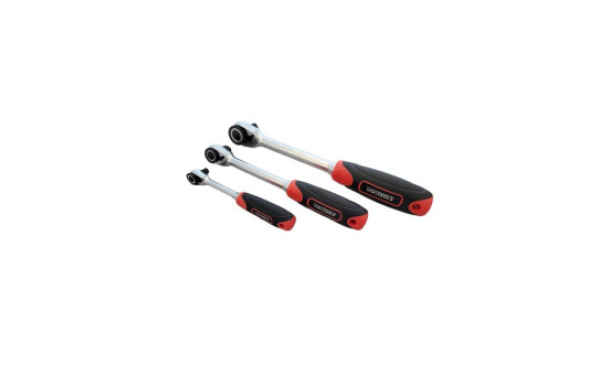 WT-8400 Jeu de cliquets réversibles pour espaces étroits, 1/4, 3/8 et 1/2", Image 6