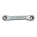 Clé à cliquet Force double anneau coudée à 15° Torx 14 mm x 16 mm