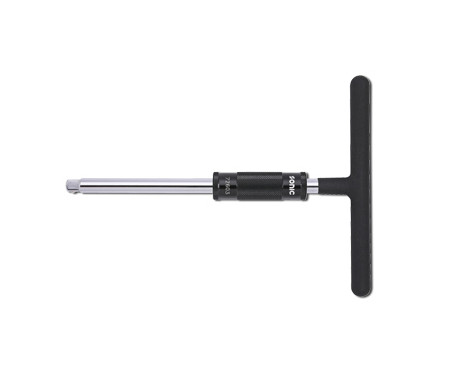 Clé en T 1/4 ", avec poignée rotative, prise rapide