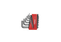Jeu de clés Allen Force Torx 15 pièces
