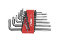 Jeu de clés en L Force Torx longues 15 pièces